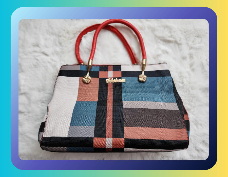 Handbag - Striped Design