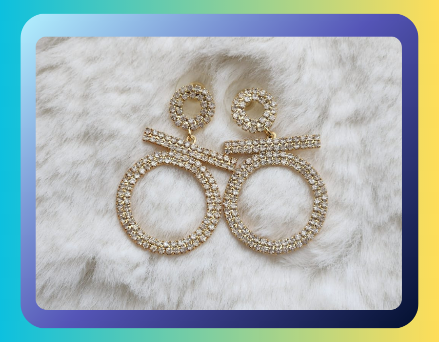 Fashion & Accessories - Circle Earrings