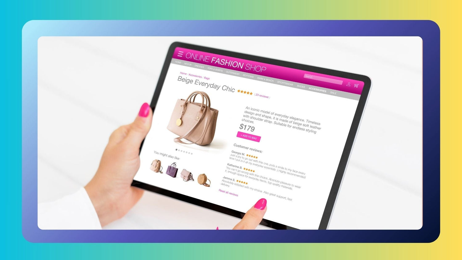 Online Store for Consumer Products