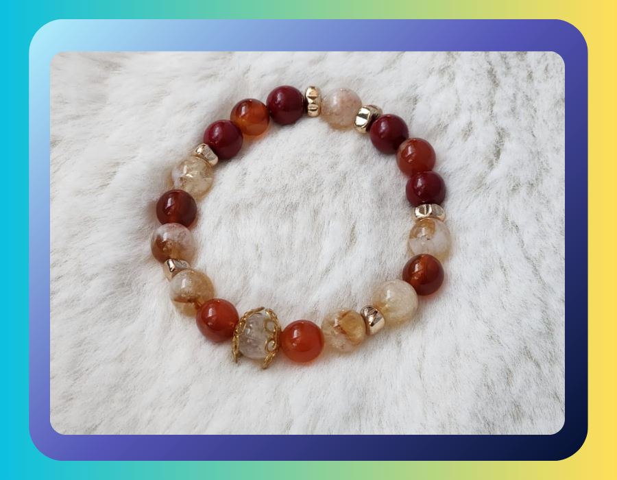 Fashion & Accessories - Citrine & Carnelian  Design