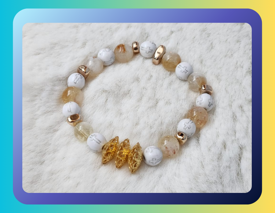 Fashion & Accessories - Citrine Cross  Design