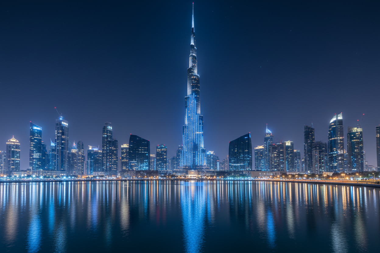 Dubai Skyline No Logo