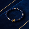 Lapis Lazuli Butterfly Bracelet