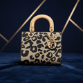Leopard Print Mini Structured Bag