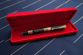 Personalised Engraved Luxury Pen in Red Velvet Box